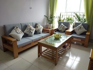Đệm ghế gỗ