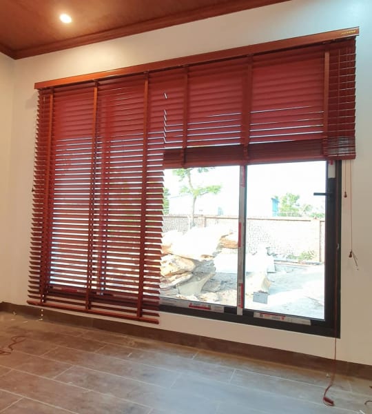 Rèm gỗ phòng bếp