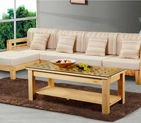 Đệm ghế gỗ sofa vải cotton