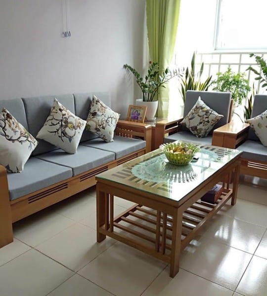 Đệm ghế gỗ