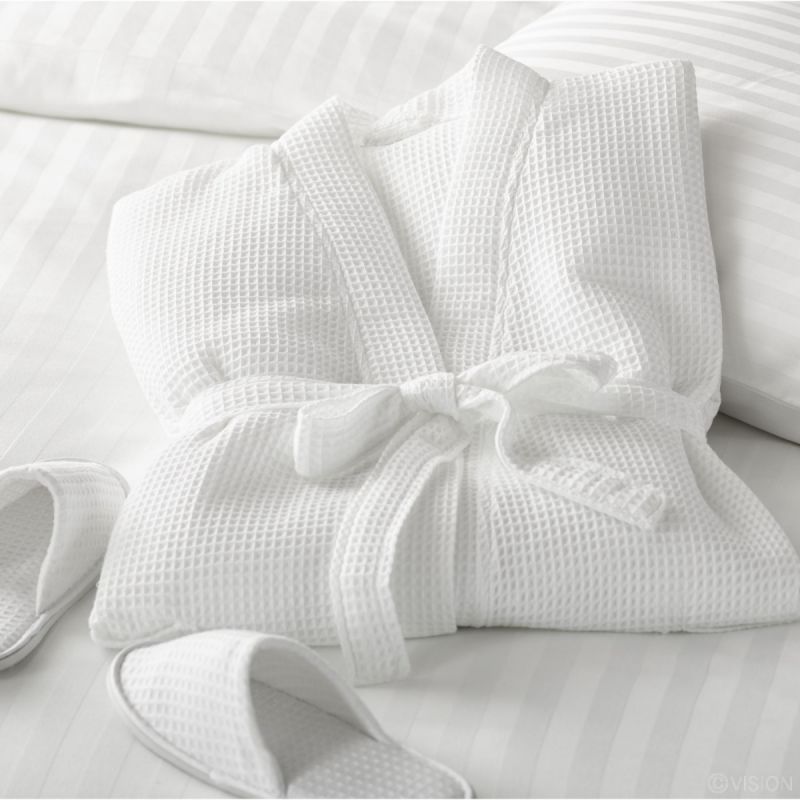 Áo choàng tắm cotton cổ điển Payten khách sạn